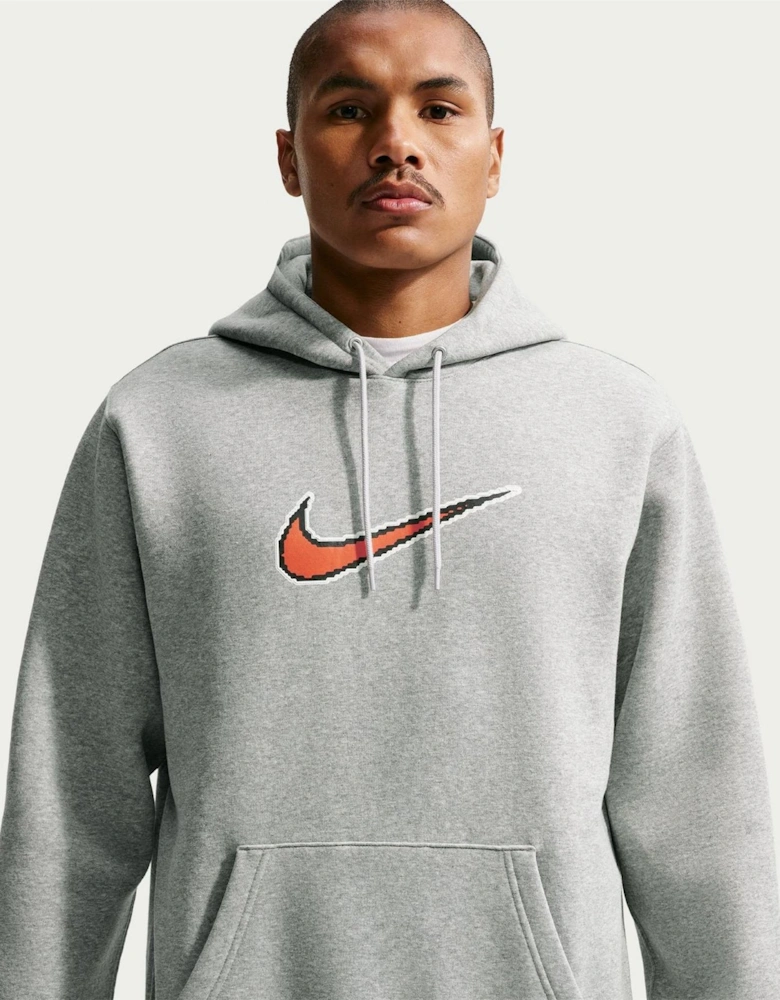 Club Kangaroo Pocket Hooded Long Sleeve Sweatshirt
