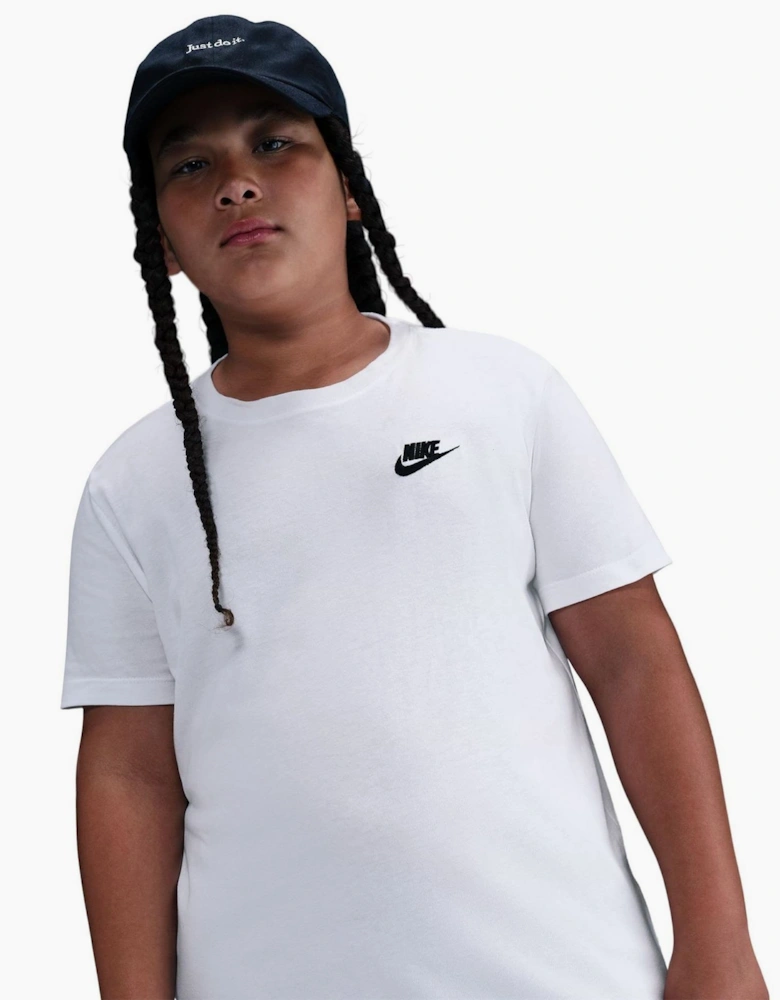 Logo Print Crew Neck Short Sleeve Jersey T-Shirt