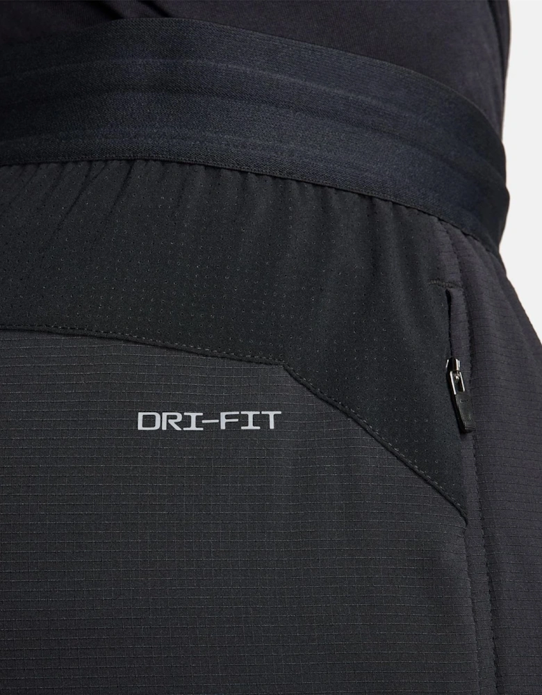 DF Flex Solid Patterned Slim Track Pants
