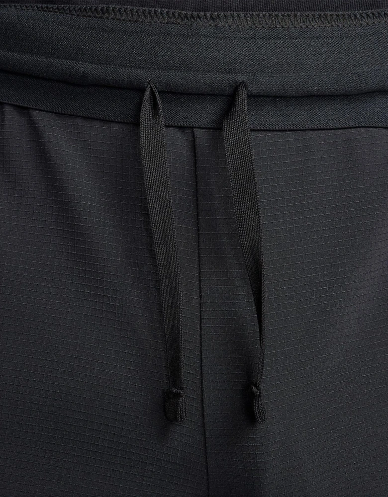 DF Flex Solid Patterned Slim Track Pants