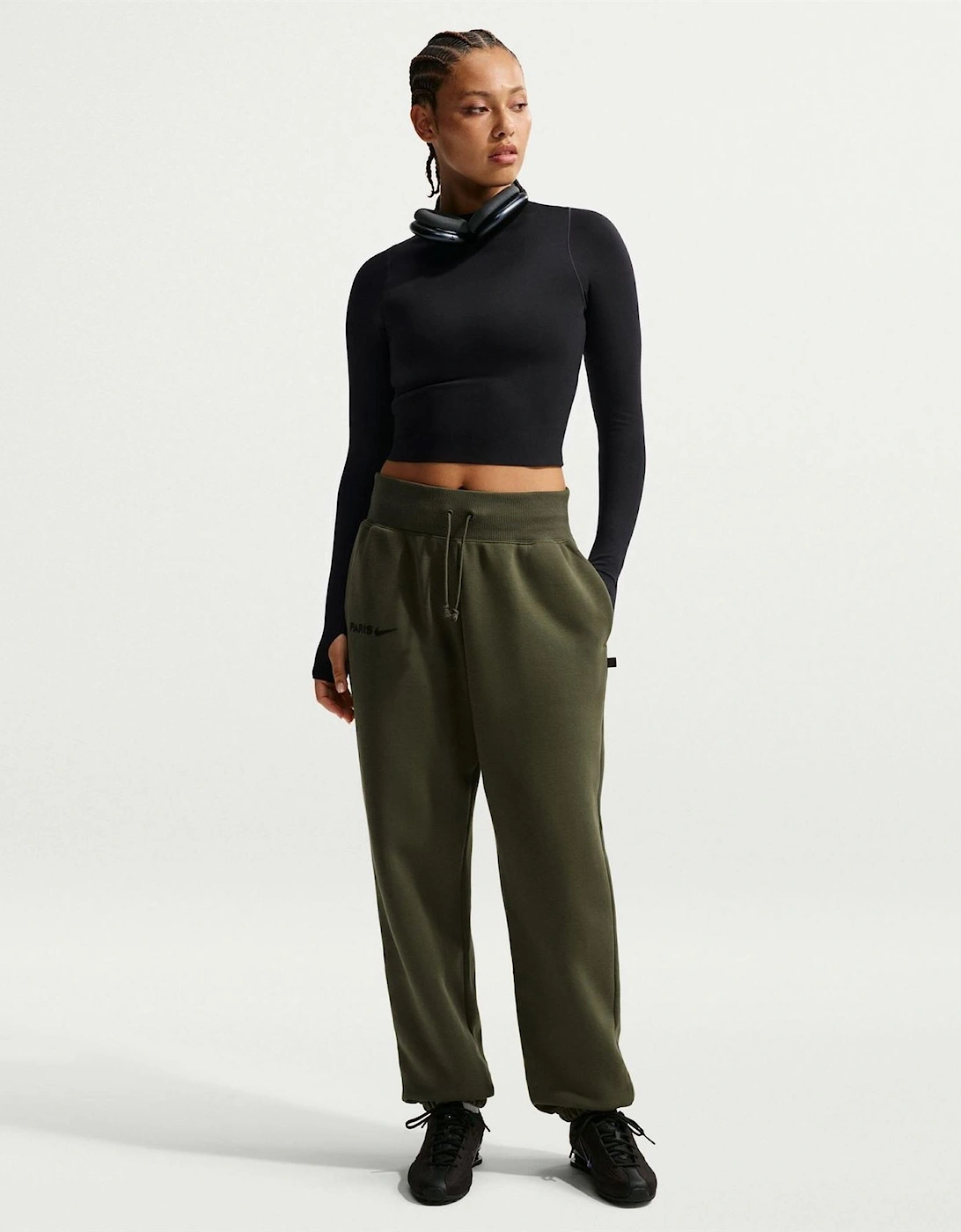 PSG Solid Patterned Sweatpants Pants