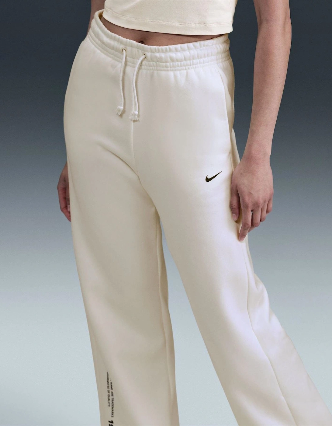 Classic Solid Patterned Wide Fit Sweatpants