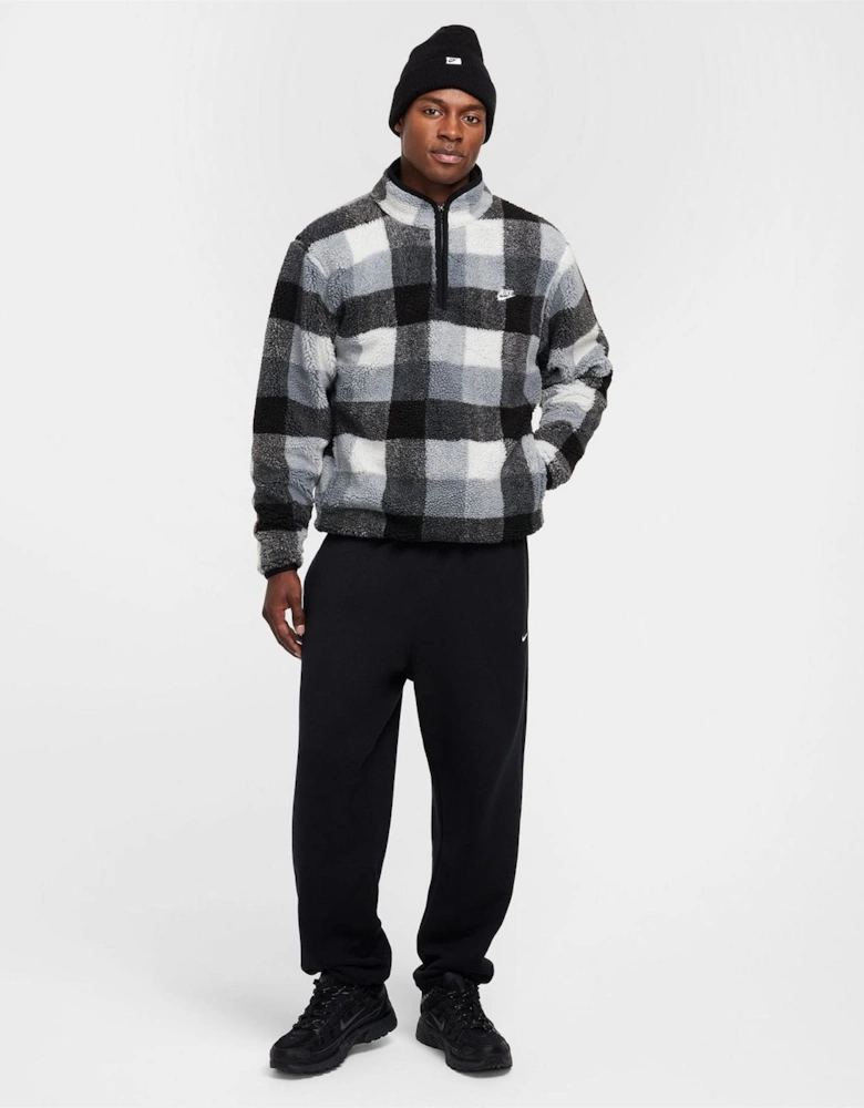 Mock Neck High Collar Long Sleeve Warm Sweatshirt