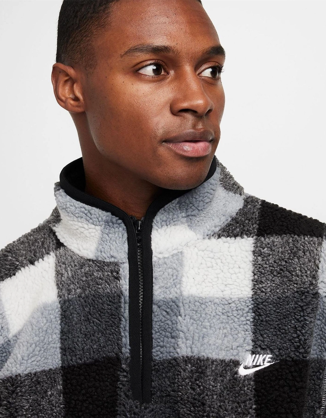 Mock Neck High Collar Long Sleeve Warm Sweatshirt