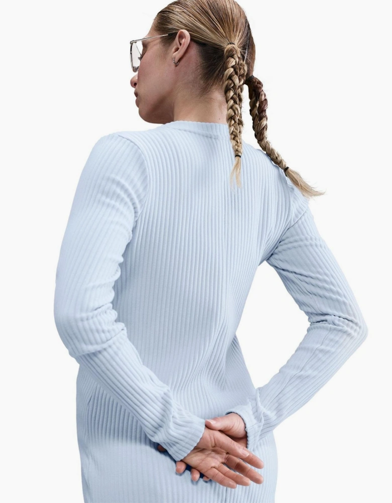 Stitched Detail V-Neck Long Sleeve Sweater