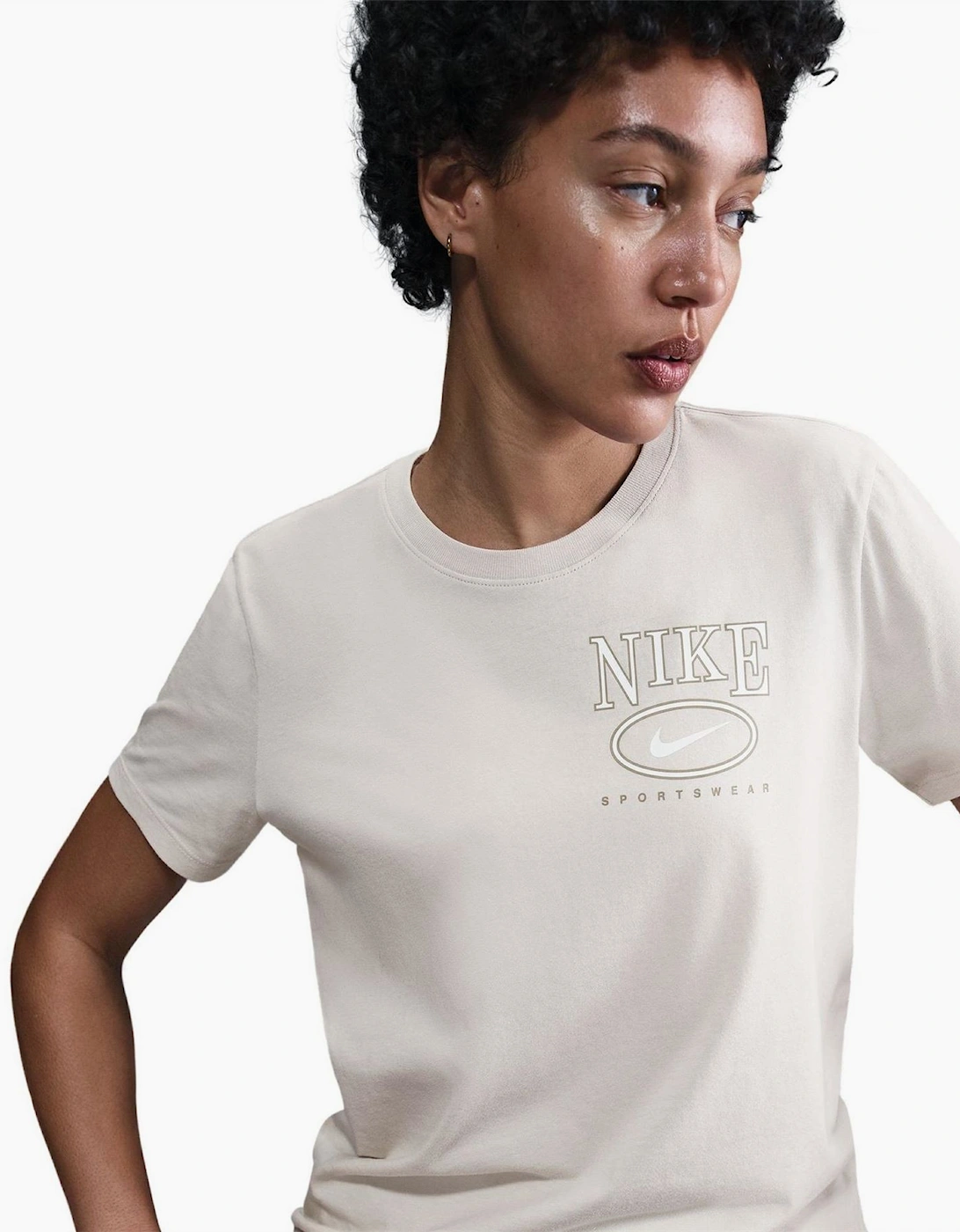 Logo Print Wordmark Crew Neck Short Sleeve Jersey T-Shirt