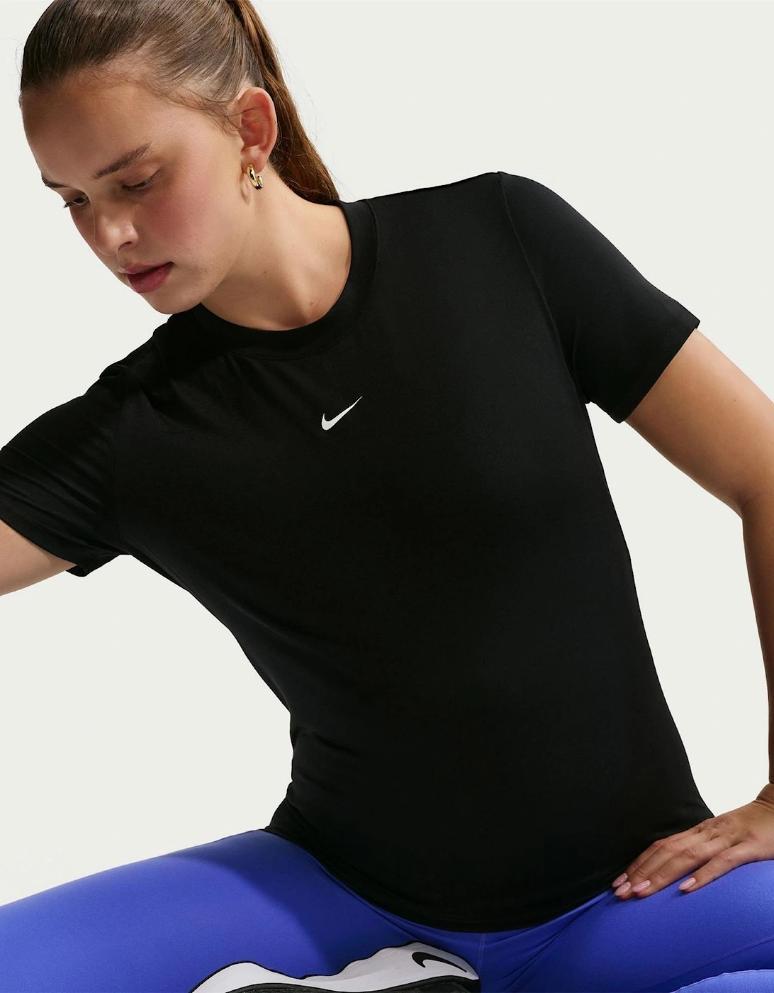 Crew Neck Short Sleeve Slim Fit Jersey T-Shirt