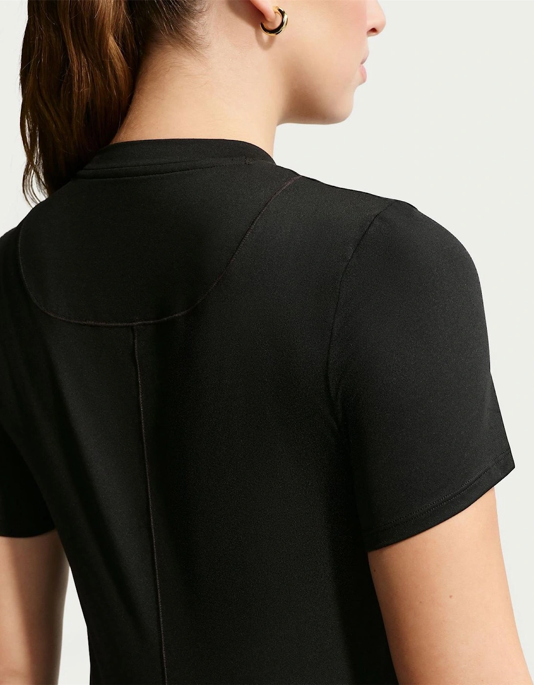 Crew Neck Short Sleeve Slim Fit Jersey T-Shirt