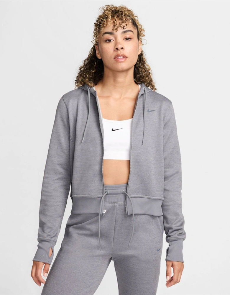 Logo Print Hooded Neck Long Sleeve Sweatshirt