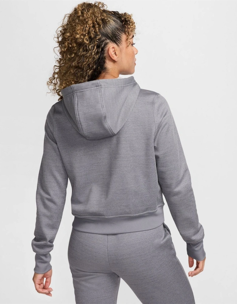 Logo Print Hooded Neck Long Sleeve Sweatshirt