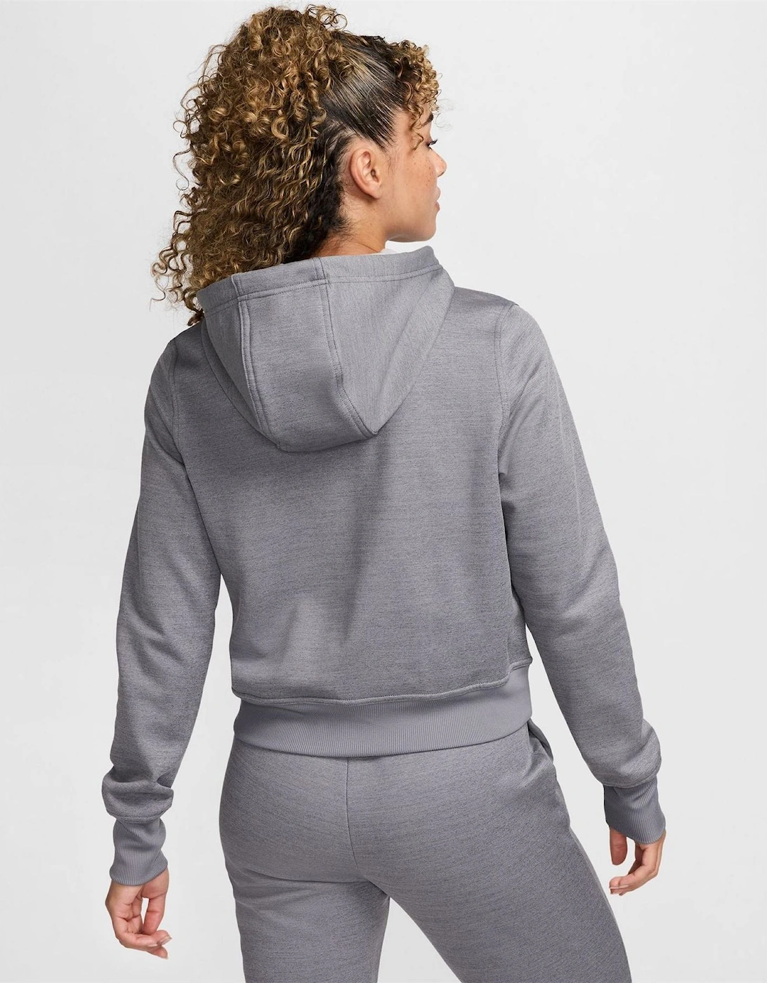 Logo Print Hooded Neck Long Sleeve Sweatshirt
