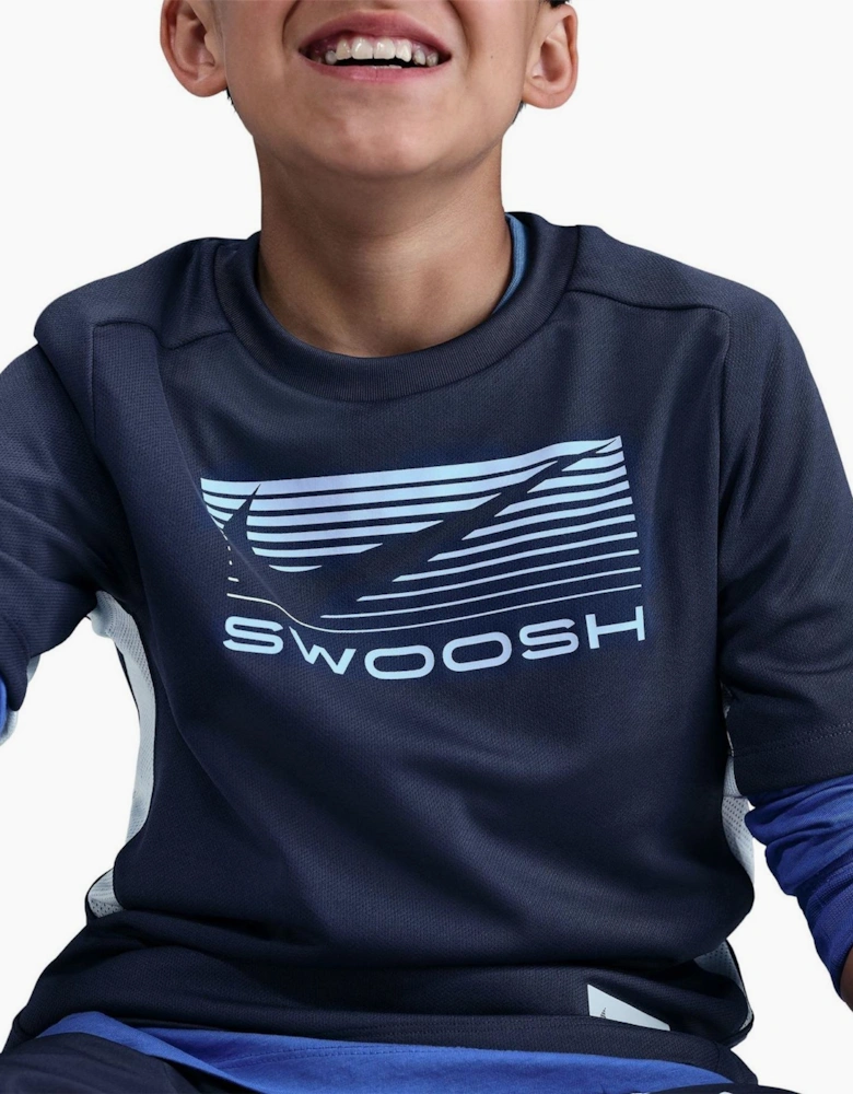 Logo Print Crew Neck Short Sleeve Jersey T-Shirt