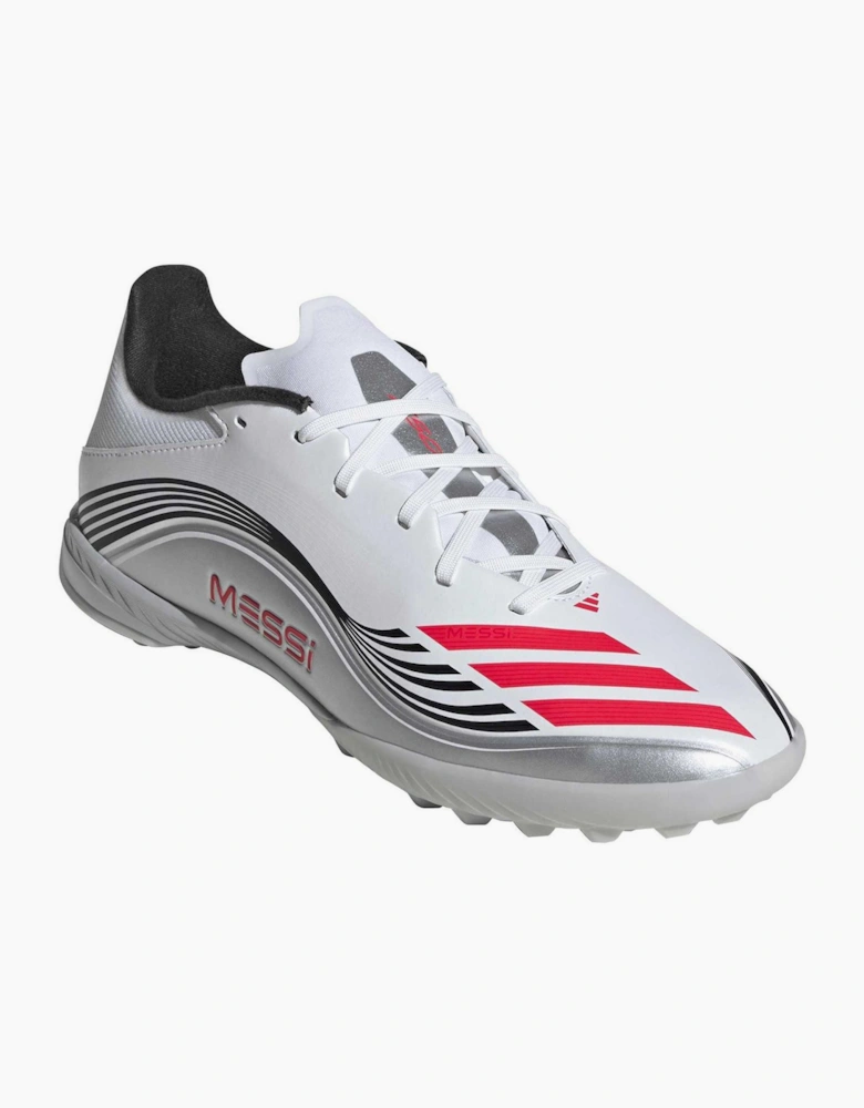 F50 Messi Leather Lace Up Low Top Sneakers