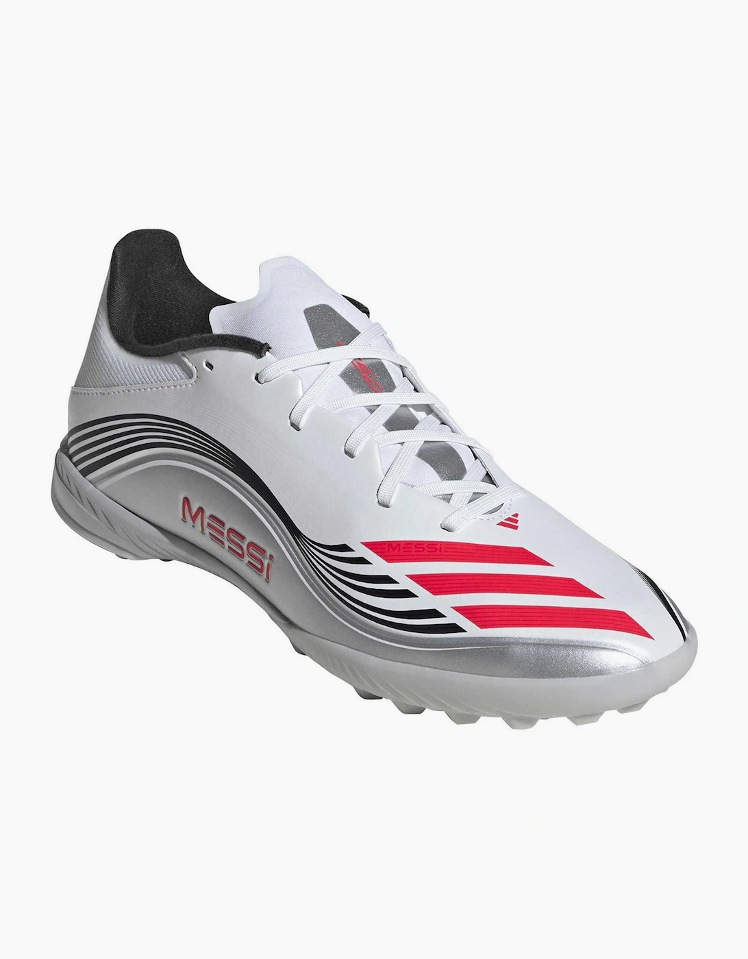 F50 Messi Leather Lace Up Low Top Sneakers