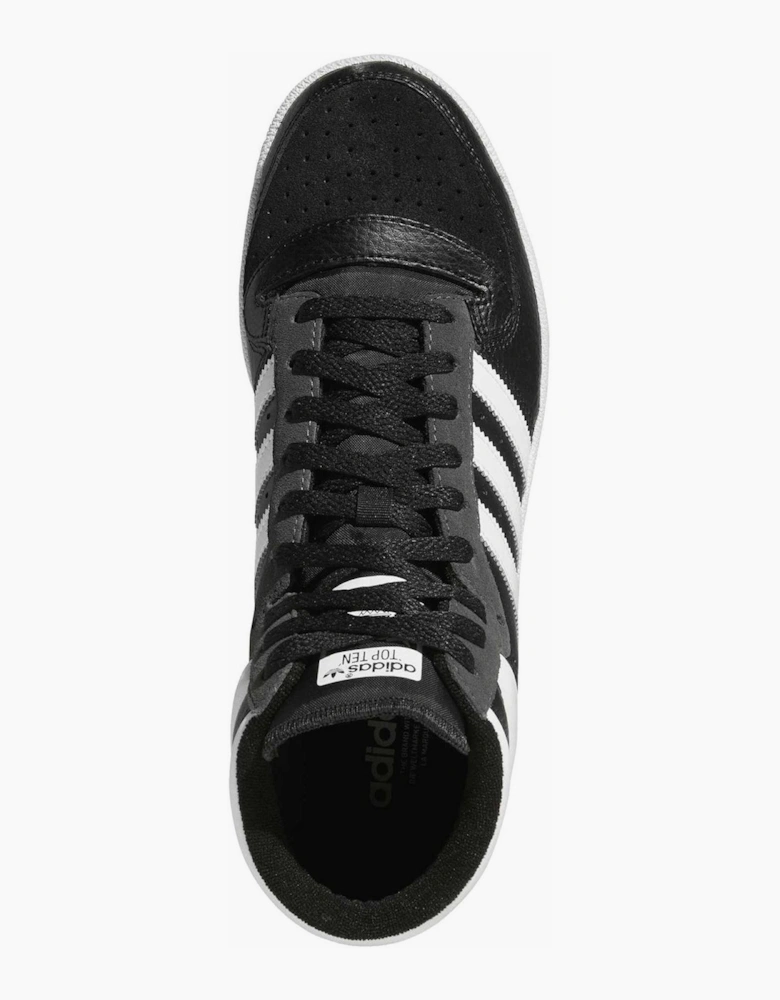 T Ten Rb Lace Up Canvas Hi Top Sneakers
