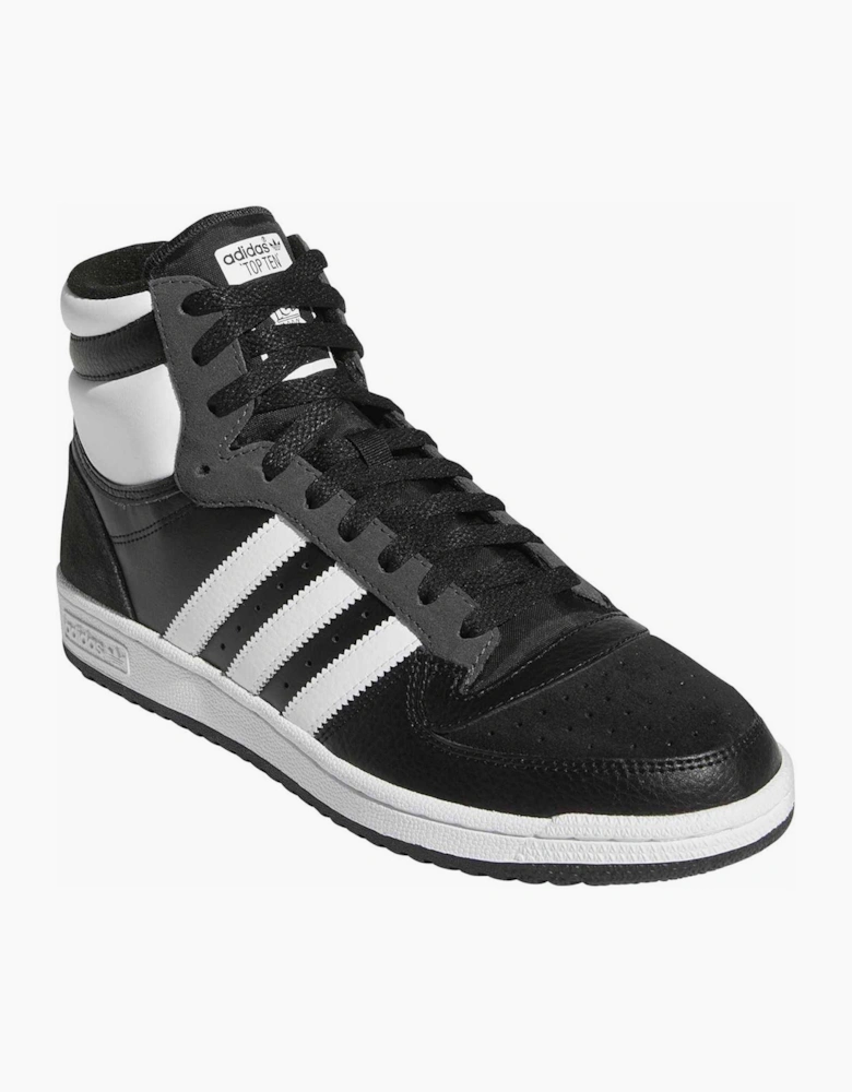 T Ten Rb Lace Up Canvas Hi Top Sneakers