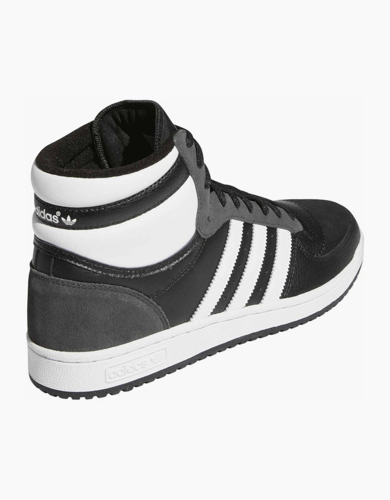 T Ten Rb Lace Up Canvas Hi Top Sneakers