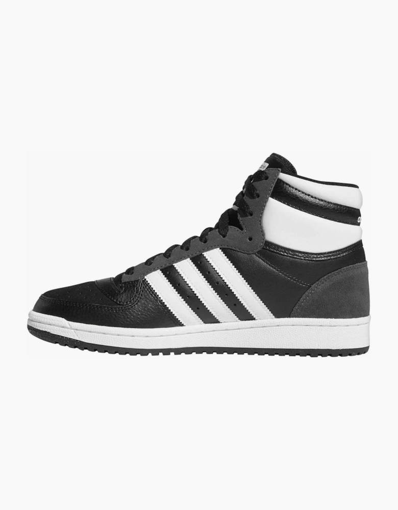T Ten Rb Lace Up Canvas Hi Top Sneakers