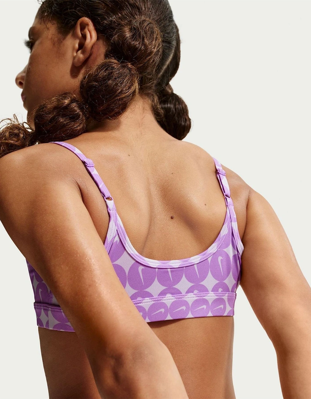 Scoop Neck Sleeveless Bralet Sports Bra