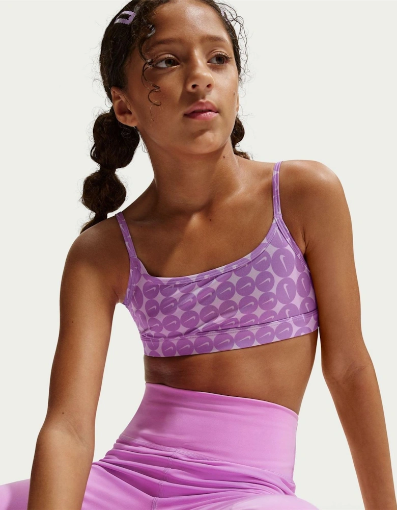 Scoop Neck Sleeveless Bralet Sports Bra
