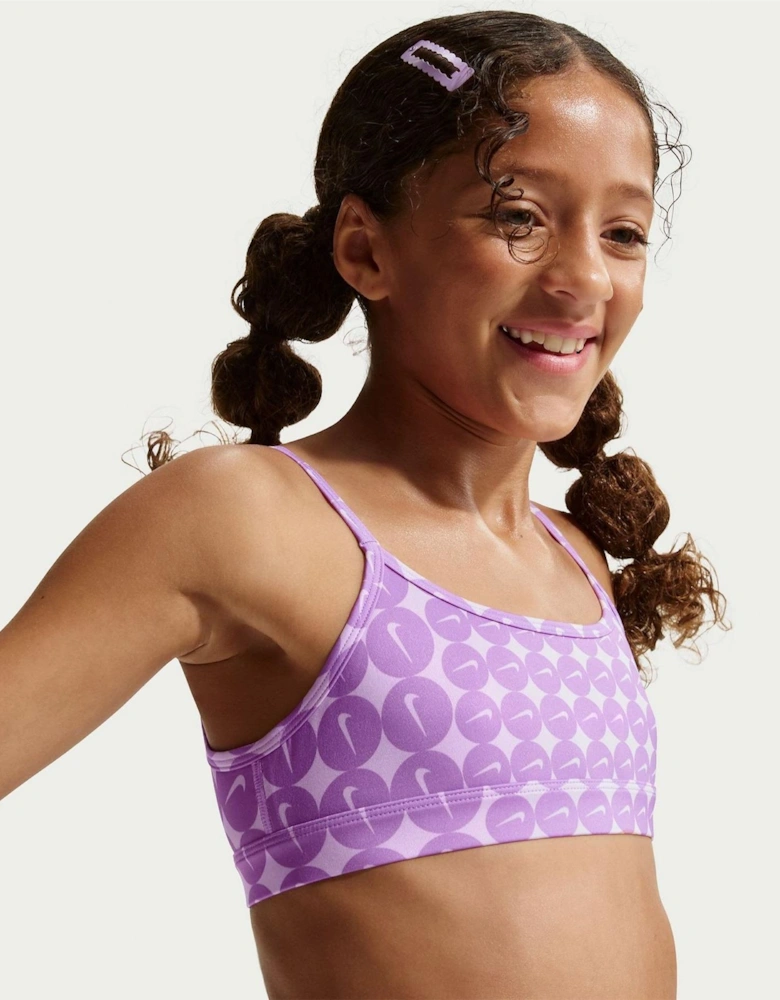 Scoop Neck Sleeveless Bralet Sports Bra