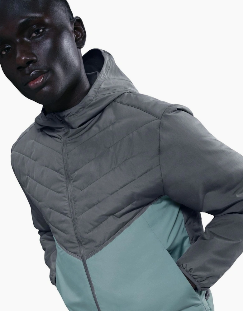 Synth Repel Colour Block Side Pocket Running Jacket