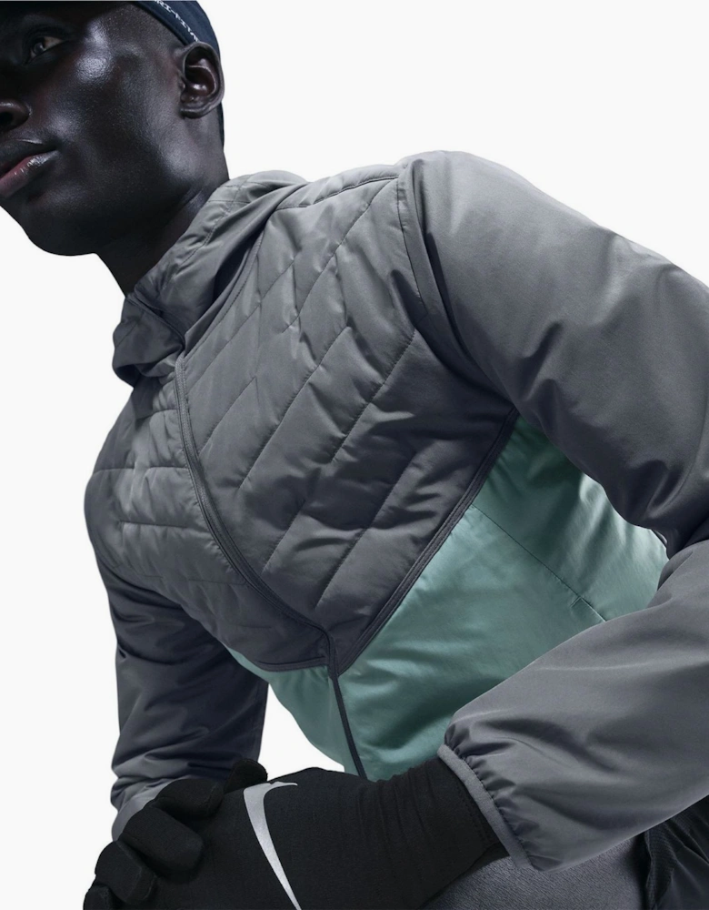 Synth Repel Colour Block Side Pocket Running Jacket