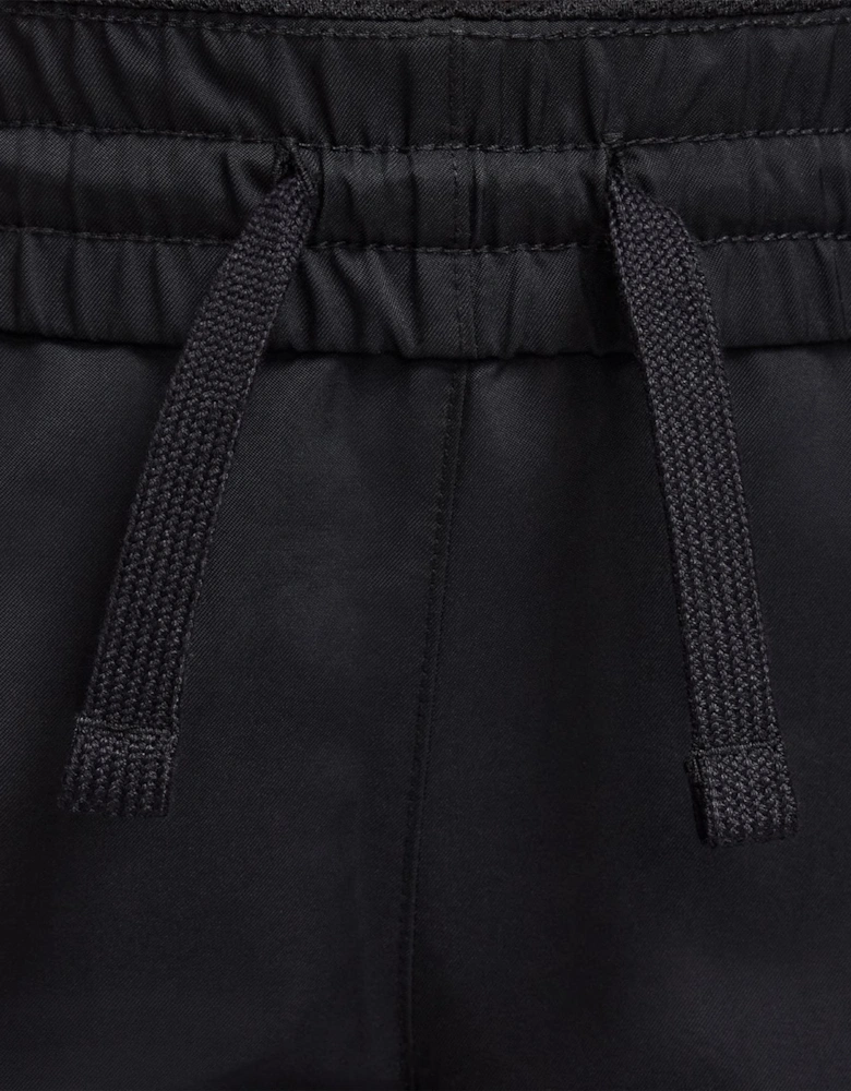 Solid Patterned Track Woven Pants