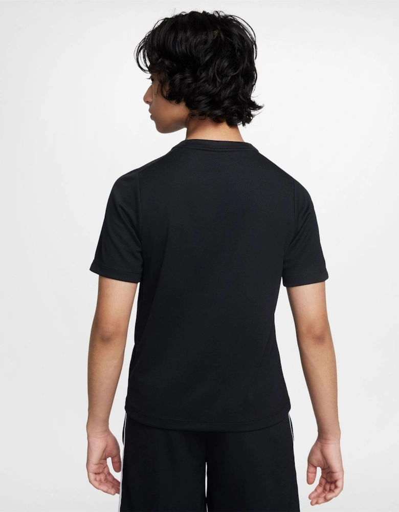 Bold Logo Crew Neck Short Sleeve Jersey T-Shirt
