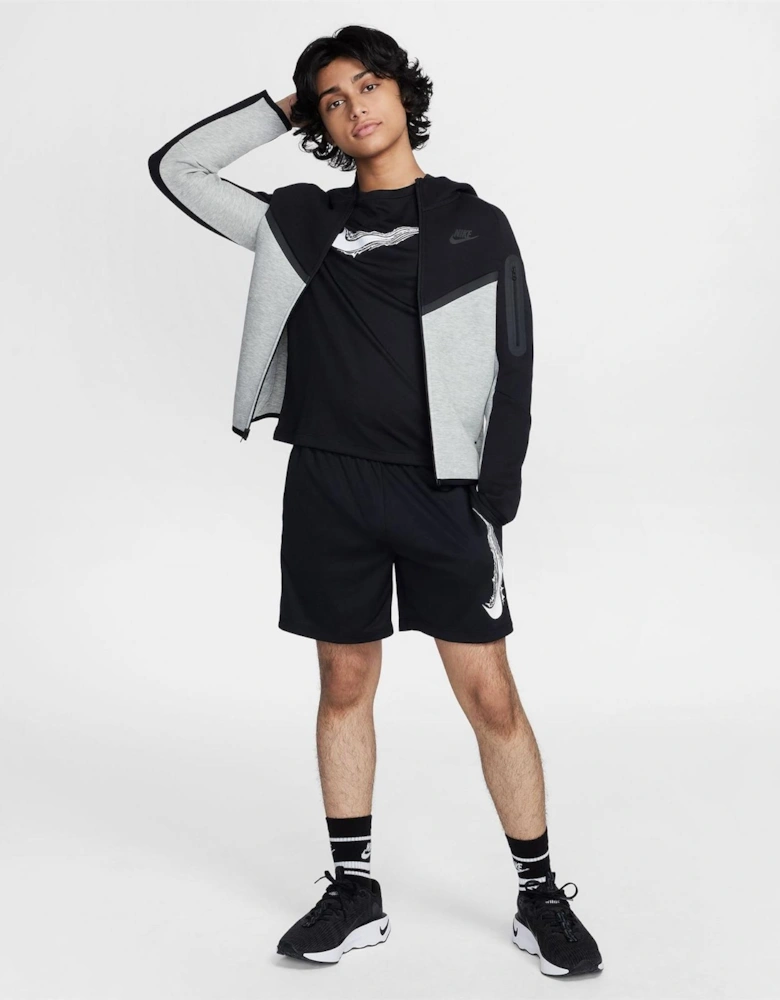 Bold Logo Crew Neck Short Sleeve Jersey T-Shirt