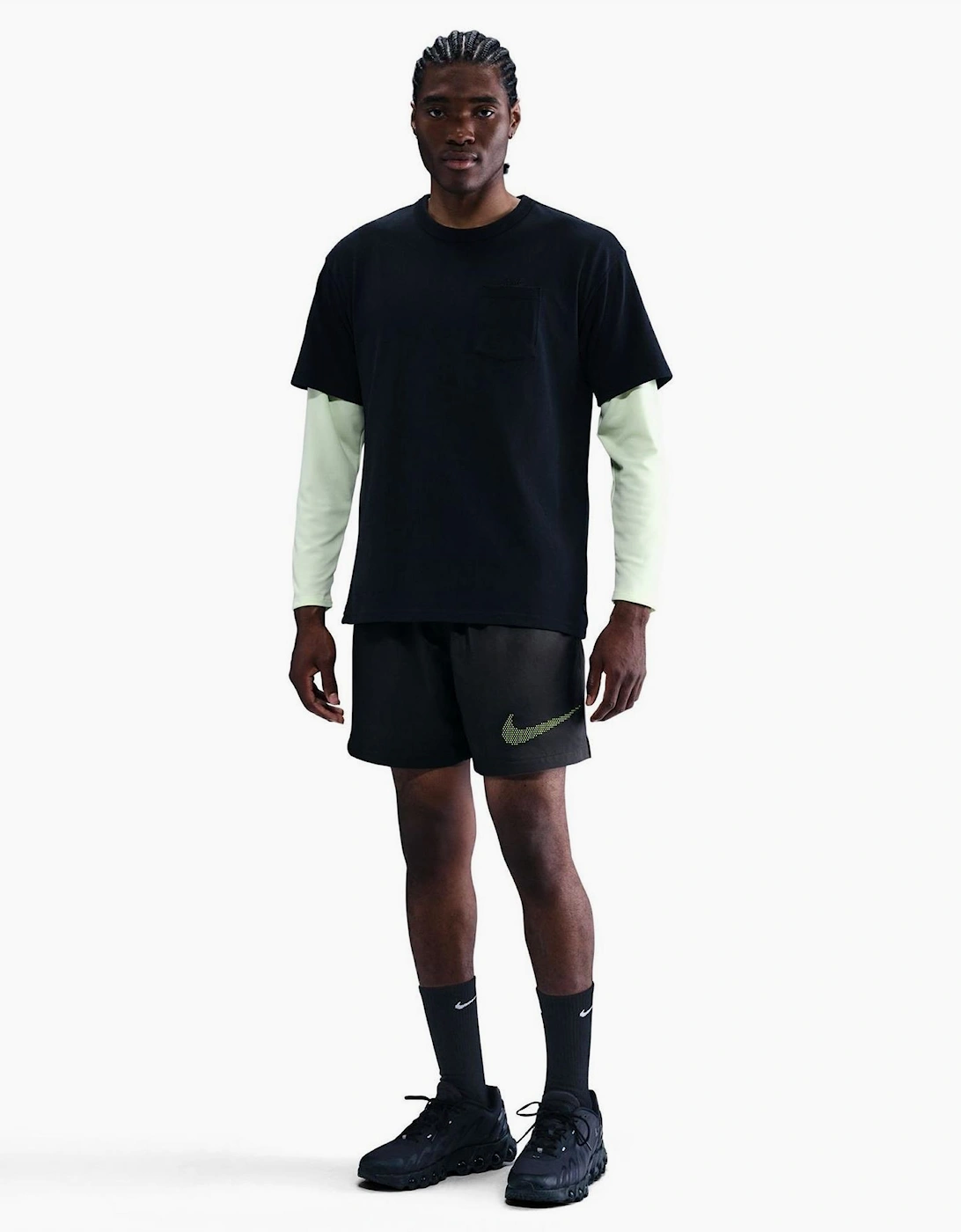 Flow Athletic Shorts with Elasticated Waistband