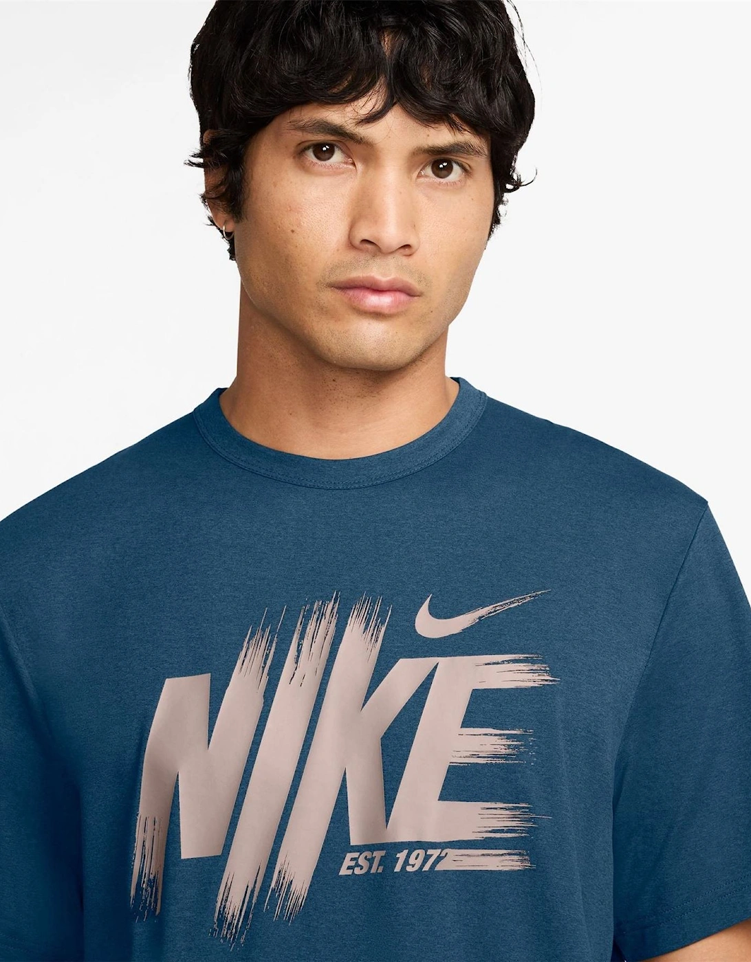 Logo Print Wordmark Crew Neck Short Sleeve Jersey T-Shirt