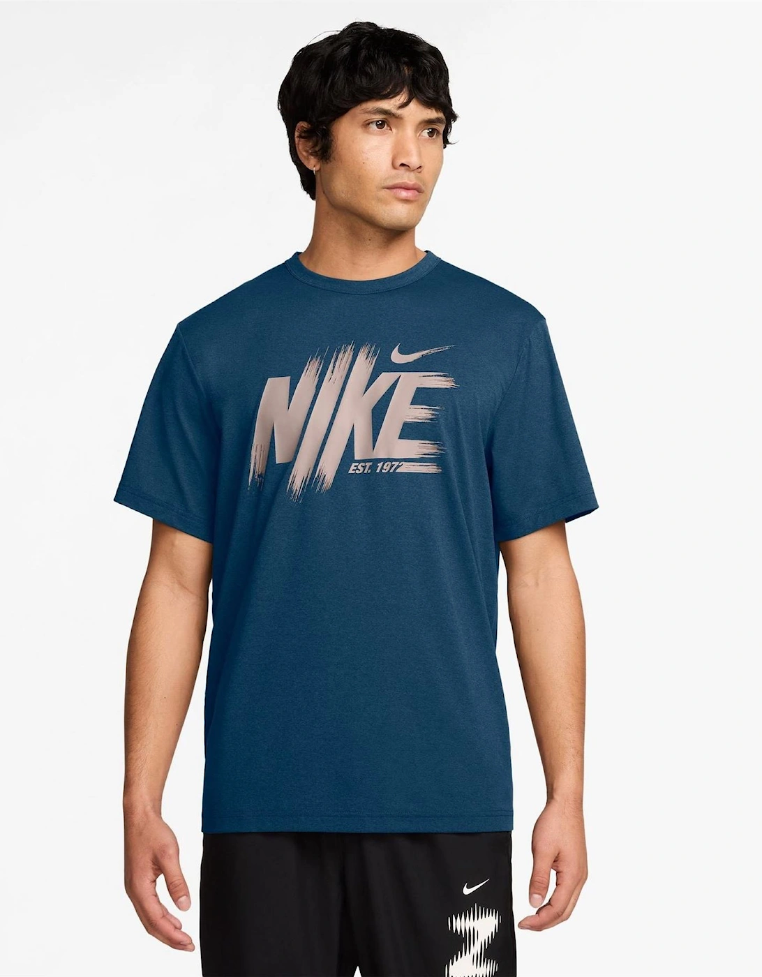 Logo Print Wordmark Crew Neck Short Sleeve Jersey T-Shirt