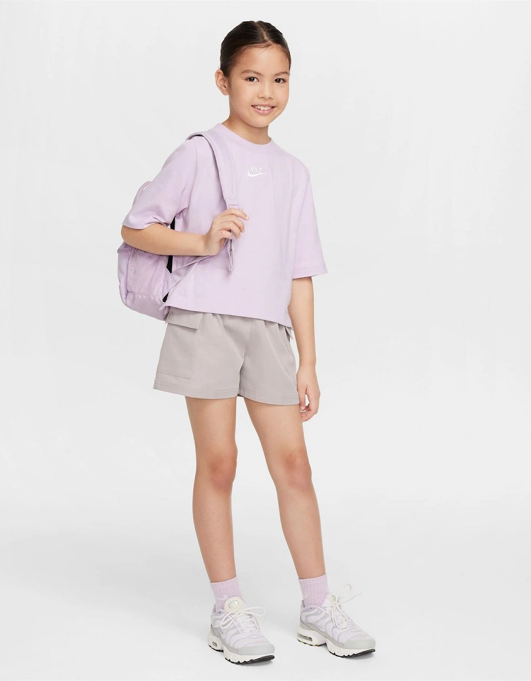 Wordmark Crew Neck Ribbed Collar Short Sleeve Jersey T-Shirt