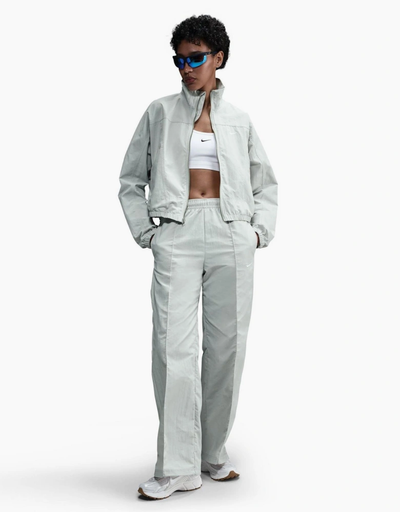 Nsw Solid Patterned Wide Fit Track Pants