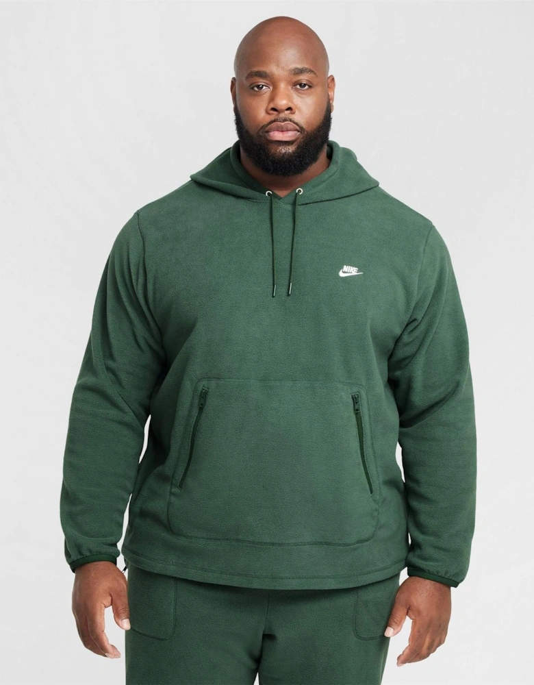 Club Winter Hooded Long Sleeve Warm Sweatshirt