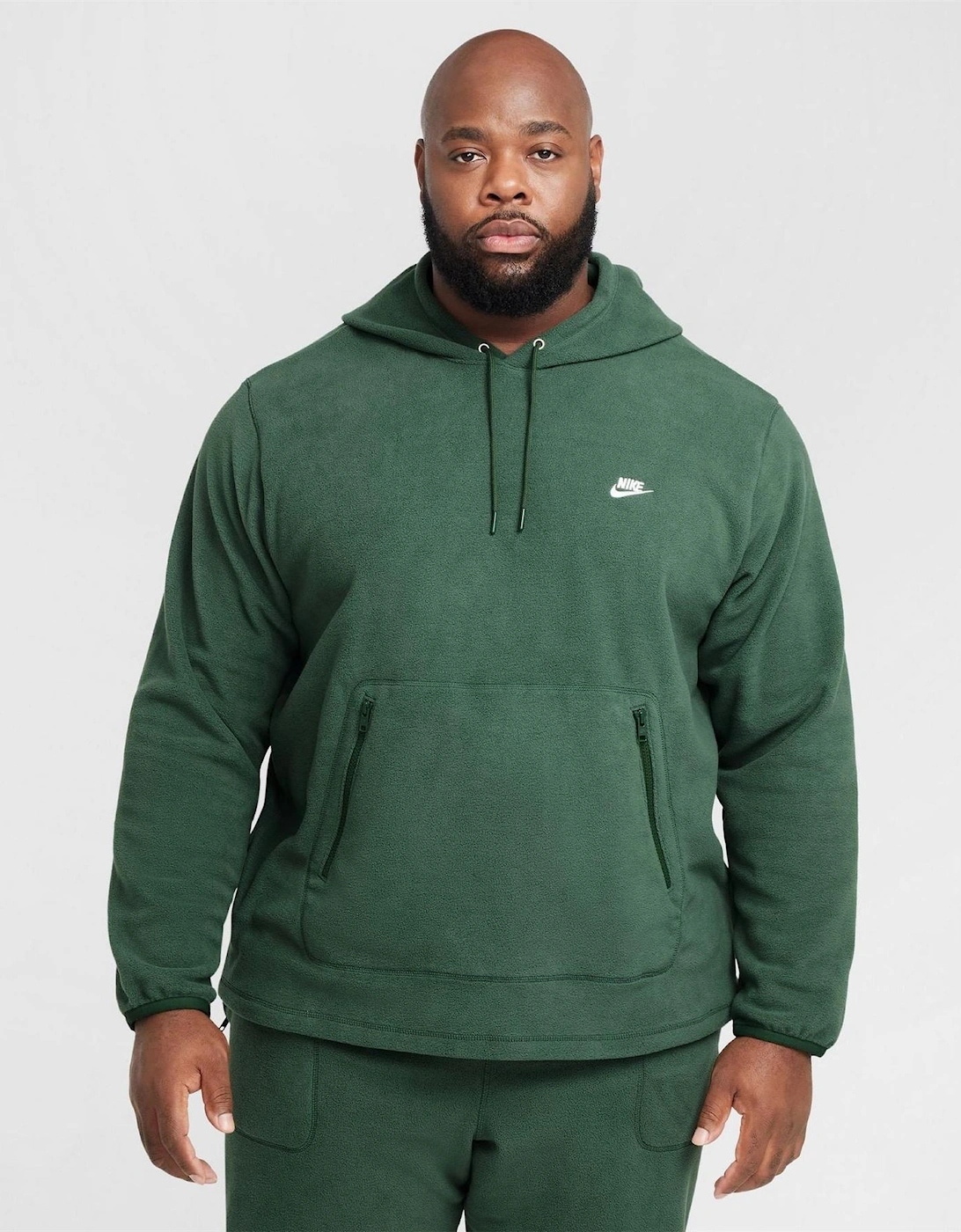 Club Winter Hooded Long Sleeve Warm Sweatshirt