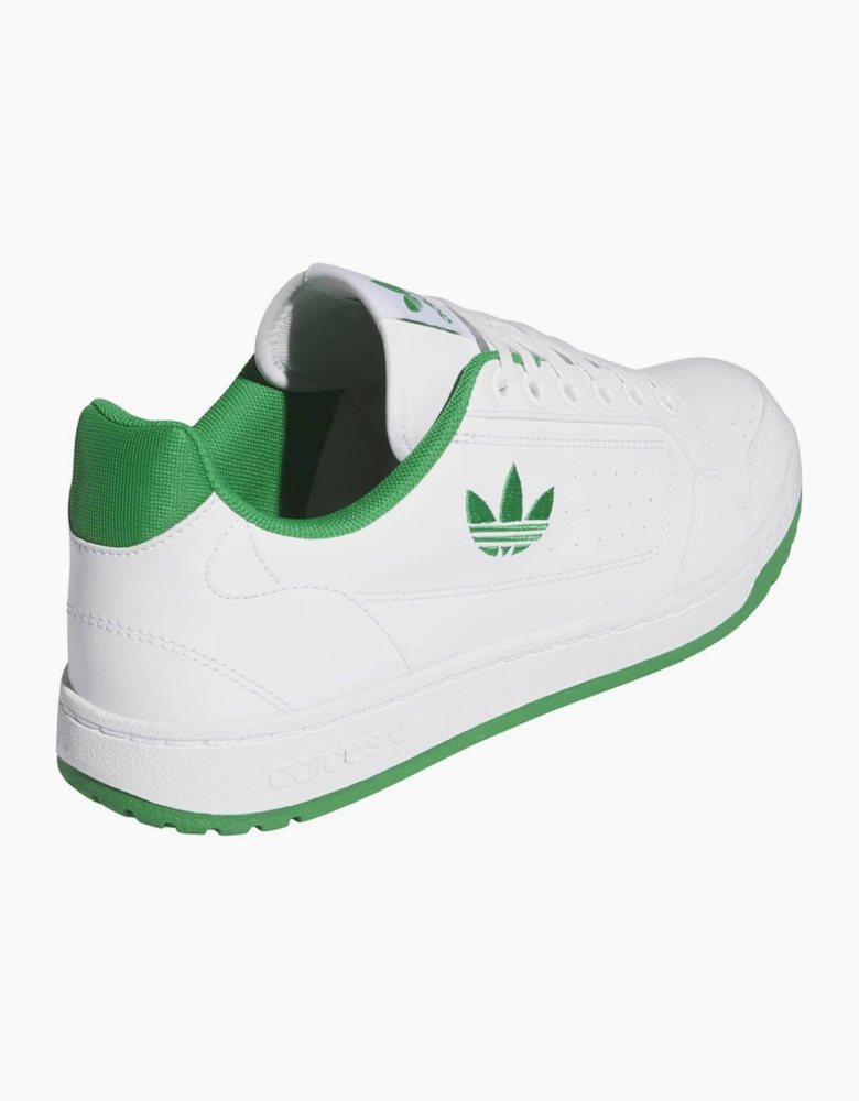 NY 90 Logo Print Low Top Sneakers