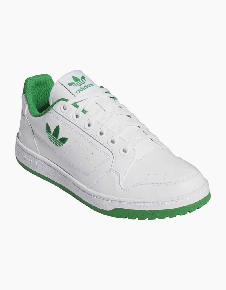 NY 90 Logo Print Low Top Sneakers