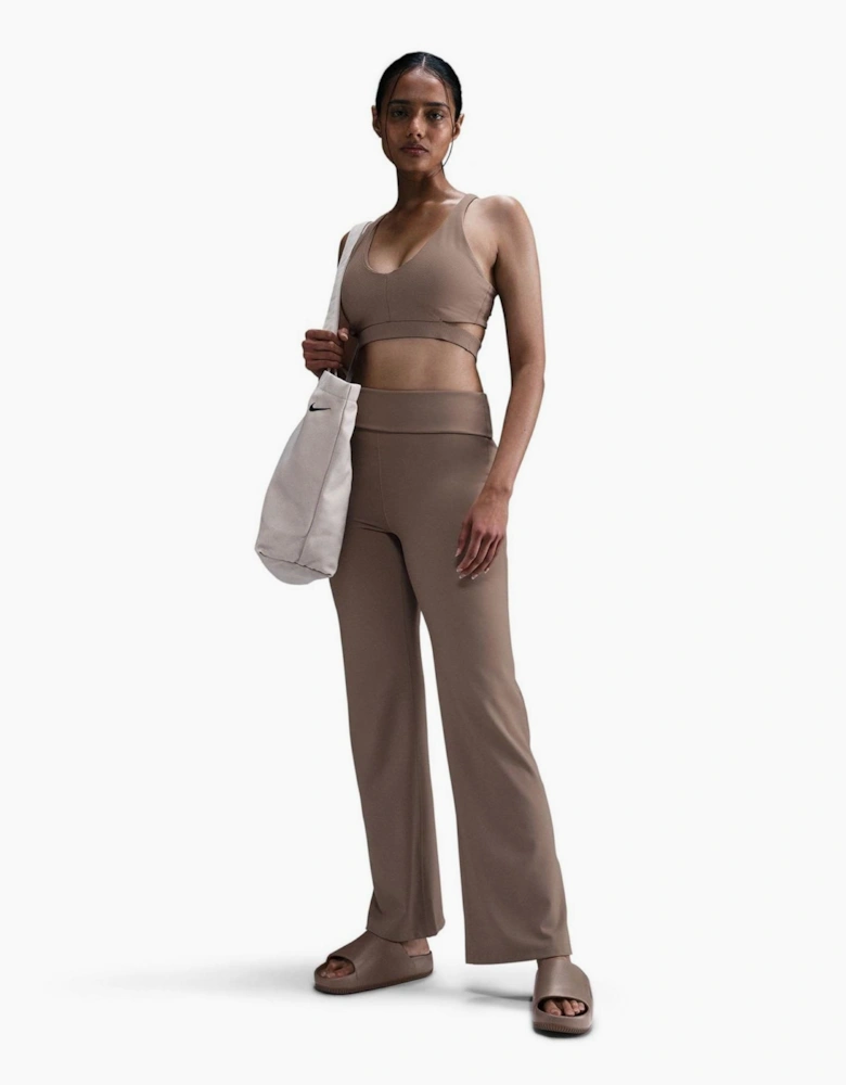 1 Hour Solid Patterned Flared Athletic Pants