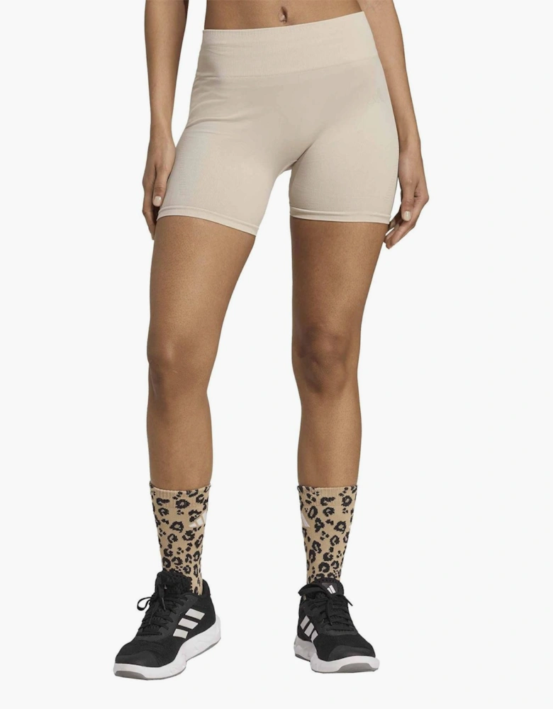 We Knit 4 Inch Compression Yoga Shorts