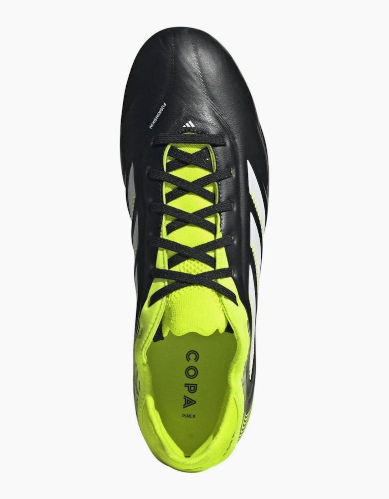 Copa Pure III Firm Ground Lace-Up Sneakers