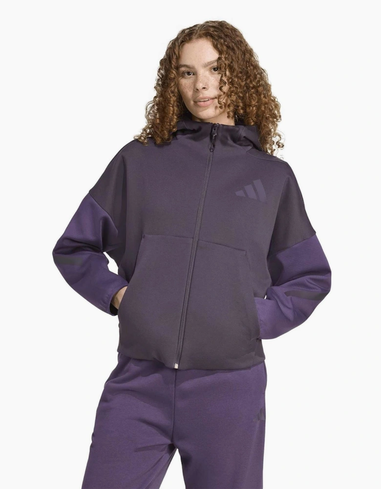 Z.N.E. Hooded Long Sleeve Kangaroo Pocket Sweatshirt