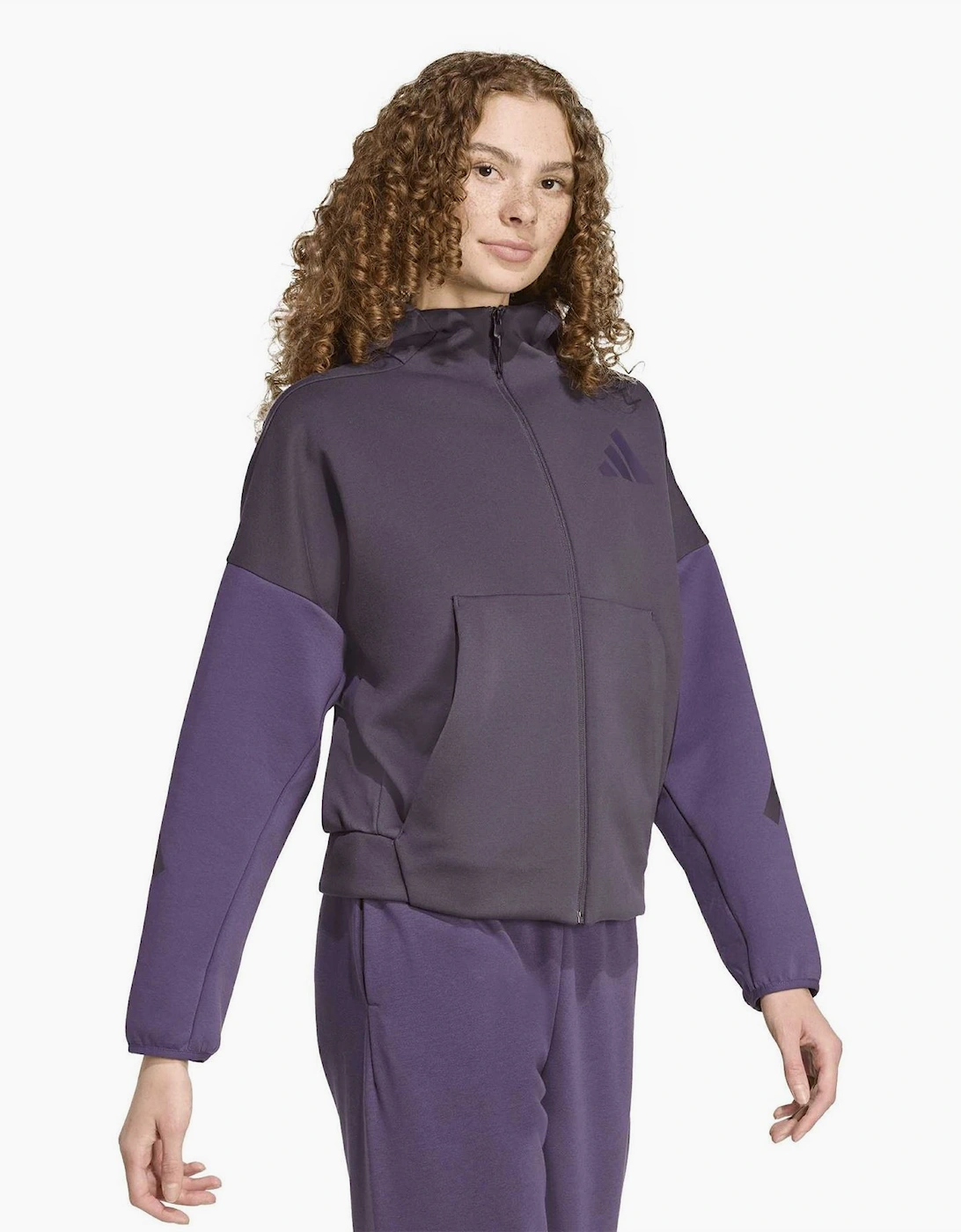 Z.N.E. Hooded Long Sleeve Kangaroo Pocket Sweatshirt