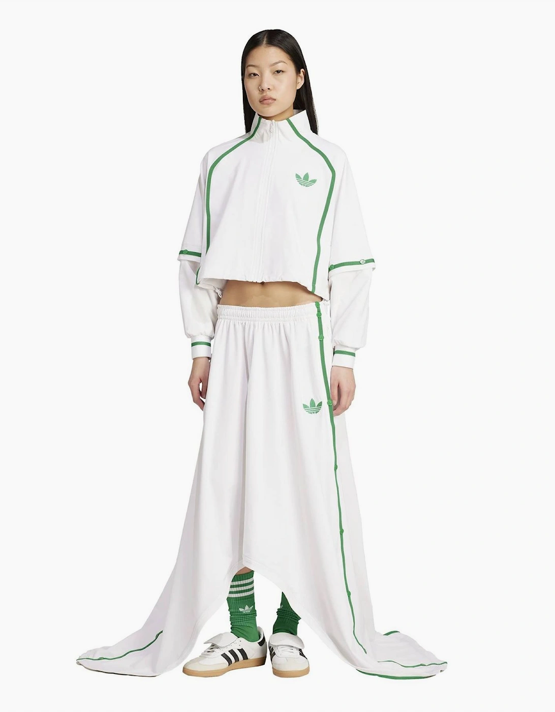 Tennis Solid Patterned High Neck Track Jacket