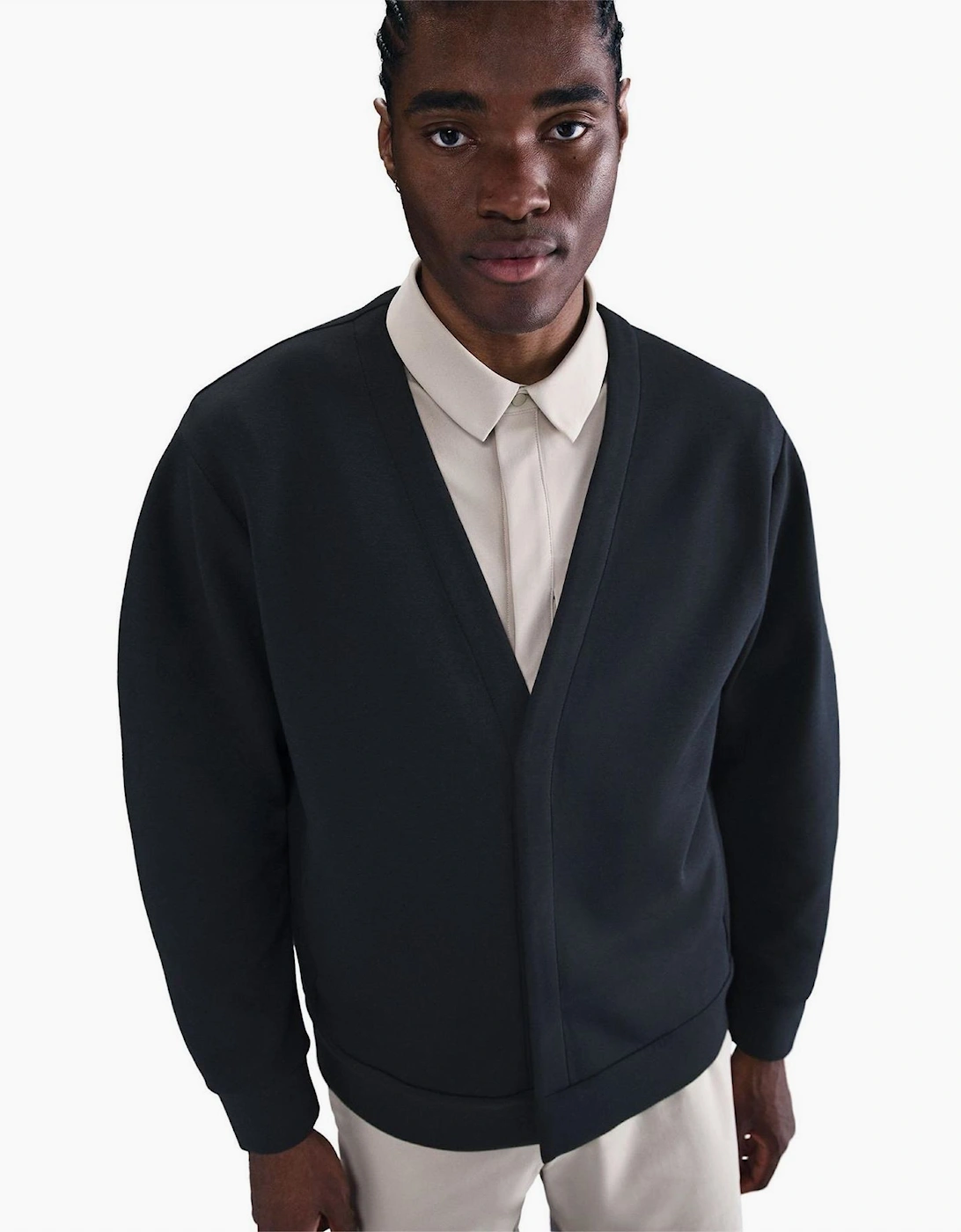 24/7 V-Neck Long Sleeve Raglan Sweatshirt, 7 of 6