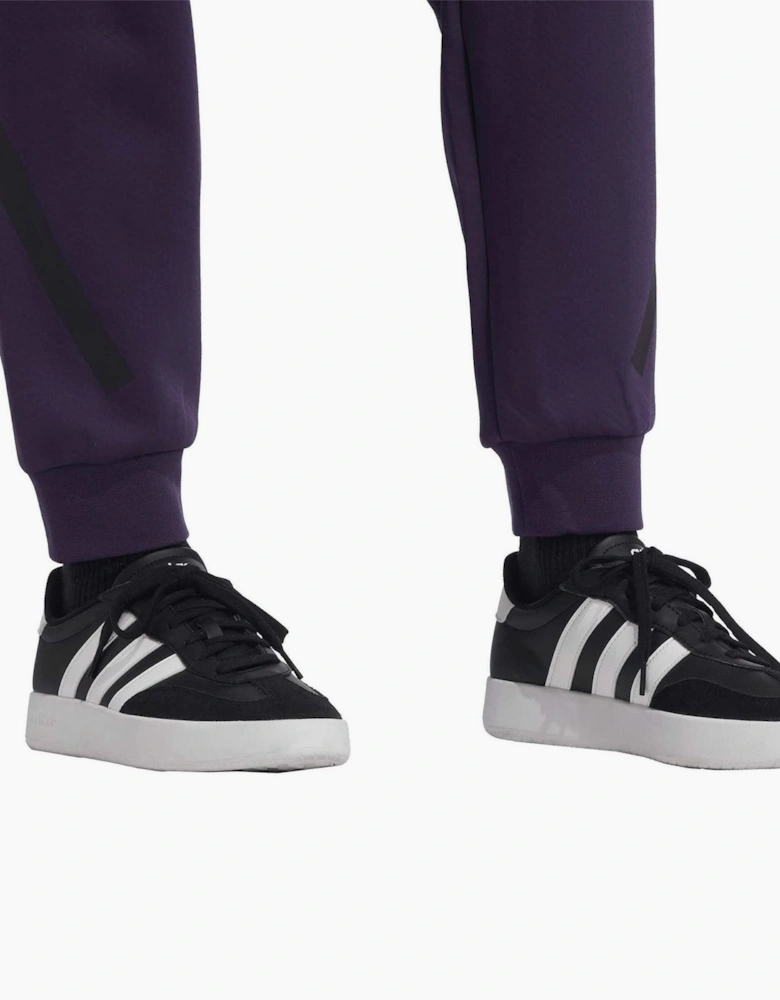 Z.N.E. Solid Patterned Slim Joggers
