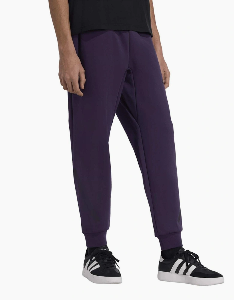 Z.N.E. Solid Patterned Slim Joggers