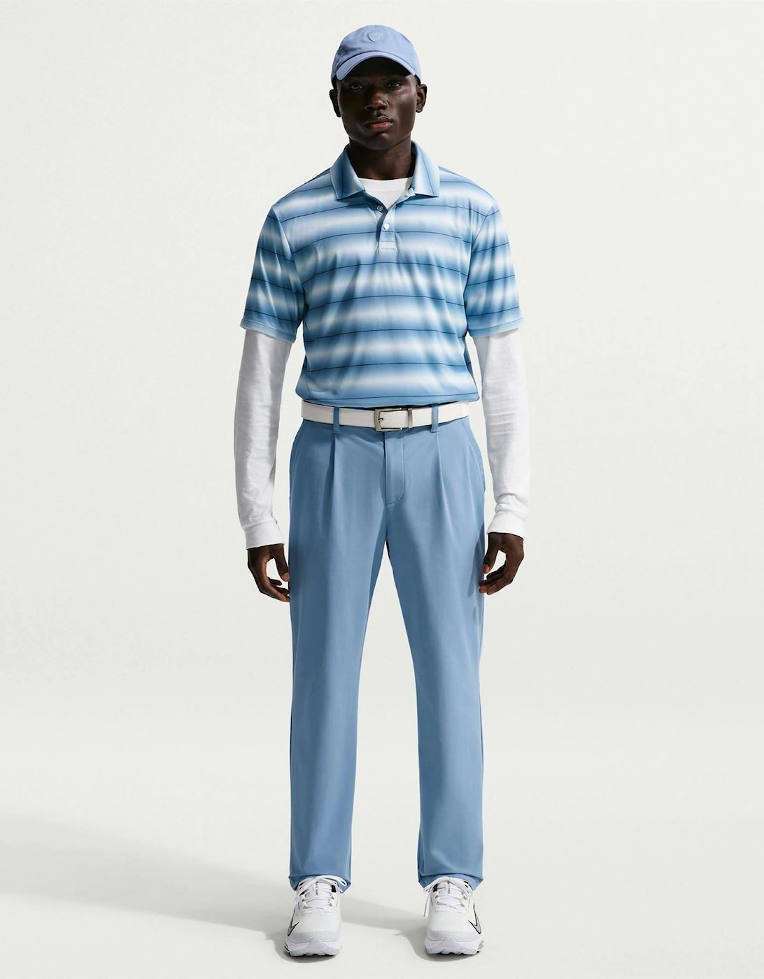 Collared Neck Short Sleeve Polo Shirt