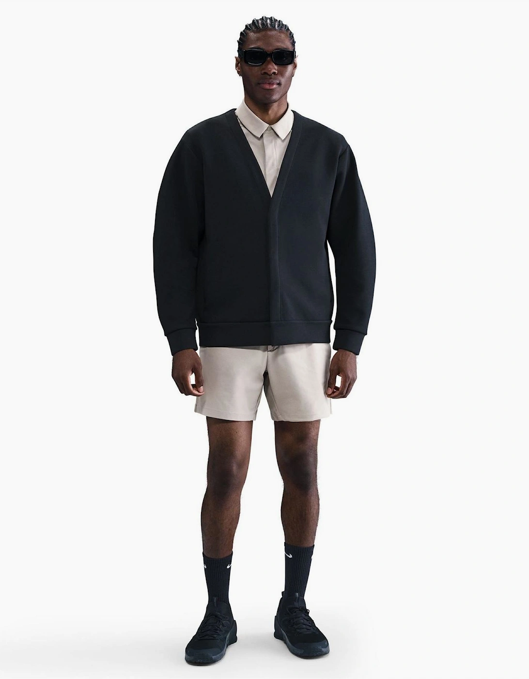 24/7 V-Neck Long Sleeve Raglan Sweatshirt